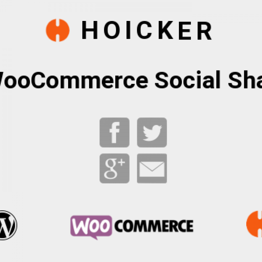 Hoicker WooCommerce Social Share